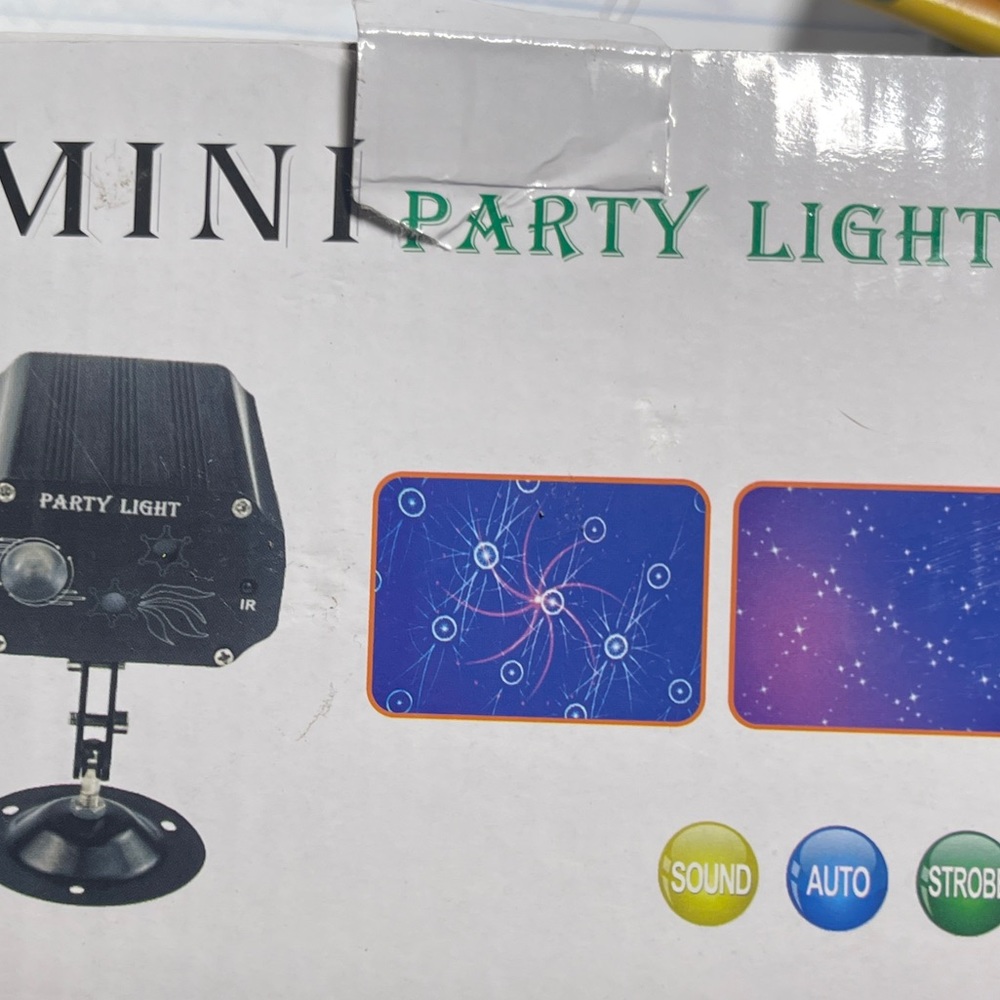 New in box Mini party lights